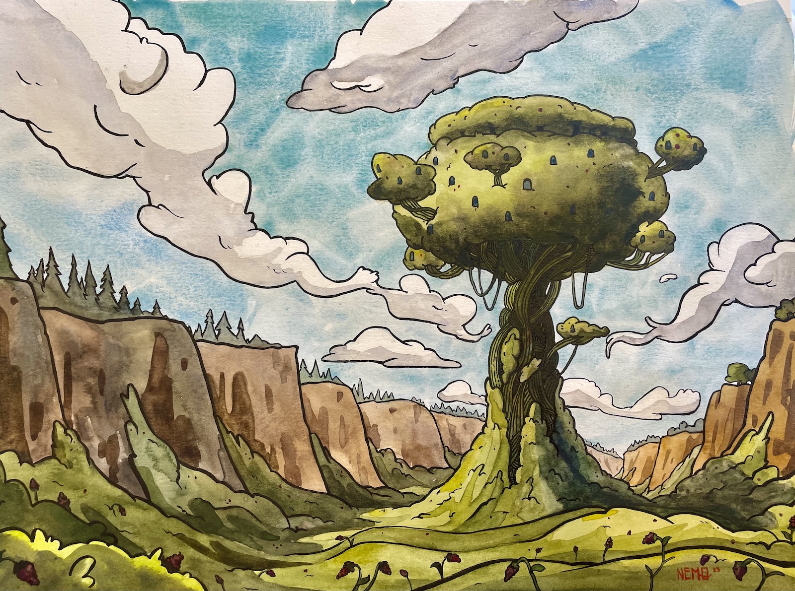 Wildberry Tree (Original)